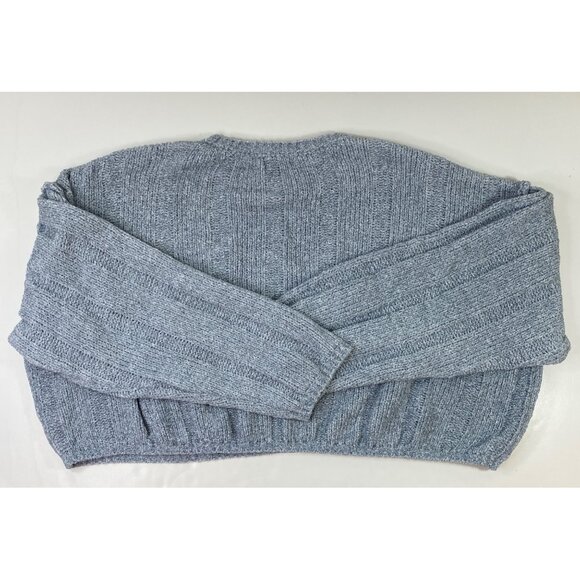 Arizona Jean Co Womens Heathered Gray Sweater Long Sleeve Crew Neck Size XXL - Picture 2 of 4